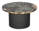 Luxor Modern Marble Top Console Table