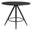 Dinos Mid-Century Modern Industrial Dining Table