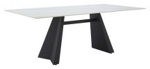 Inky Modern Sintered Stone Dining Table