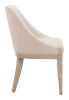 Calmo Beige Modern Upholstered Dining Chair