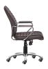 Enterprise Low Back Adjustable Office Chair - Espresso