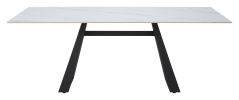Inky Modern Sintered Stone Dining Table
