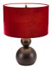 Shobu Red Boho Art Deco Modern Table Lamp