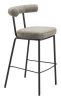 Kede Modern & Traditional Barstool - Green Tweed
