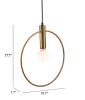 Irenza Modern Gold-Plated Ceiling Lamp