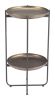 Bronson Modern Industrial Powder-Coated Steel Tray Table