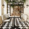 Plat Gray Modern Shearling-Style Dining Chair