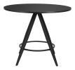 Dinos Mid-Century Modern Industrial Dining Table