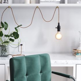 Molly Plug-In Polyurethane Ceiling Lamp