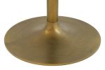 Ithaca Modern Marble Pedestal Dining Table