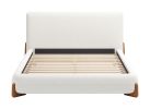 Baris Modern Ivory Queen Bed
