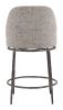 Nordhavn Gray Industrial Modern Swivel Counter Stool
