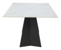 Inky Modern Sintered Stone Dining Table
