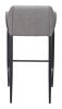 Andover Modern Vinyl Barstool – Contemporary Steel Frame Seating