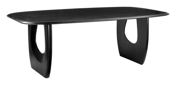 Arasan Organic Modern Solid Acacia Wood Dining Table