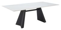 Inky Modern Sintered Stone Dining Table