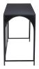 Loriet Modern Black Deco Powder-Coated Steel Console Table