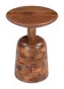 Kelk Walnut Mango Wood Modern Side Table