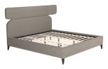 Dusa Olive Green Modern King Bed