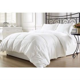 Queen Hypoallergenic Down Alternative Comforter – White, Year-Round