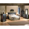 5-Drawer Bedroom Chest – Chocolate Wood Grain Finish