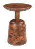 Kelk Walnut Mango Wood Modern Side Table