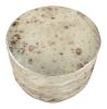 Pam Antique Beige Hand-Finished Side Table