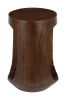 Okno Modern Mango Wood Sculptural Side Table