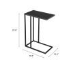 Atom Minimalist Powder-Coated Steel Side Table