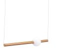 Adeo Modern Deco LED Ceiling Lamp – Gold-Plated Steel