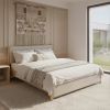 Hadi Beige Modern King Bed