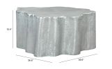 Kortha Modern Organic Aluminum Coffee Table