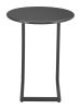 Noga Black Modern Aluminum End Table