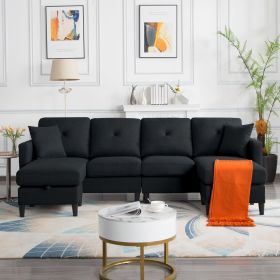 RYS164 99.2' U-Shaped Modular Sectional Sofa
