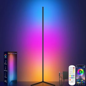 Color-Changing RGB LED Corner Lamp with Smart App, Music Sync, & Remote Control