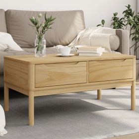 Solid Pine Coffee Table, Natural