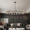 Modern Luxury LED Chandelier, 48"