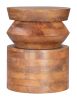 Kollam Walnut Acacia Wood Side Table