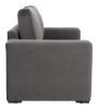 Jide Modern Fabric Sleeper Sofa with Fold-Out Mattress