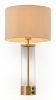 Boreal Modern Beige & Gold Table Lamp