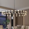 Modern Luxury LED Chandelier, 48"