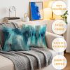 Set of 4 Outdoor Modern Abstract Pillow Covers, 18x18"