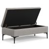 Rebecca Large Coffee Table Storage Ottoman with Lift up Lid