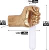 Unique Wall-Mount "Hand" Vase, Gold