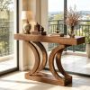Unique Sofa/Console Table with Curved Legs, 43.3"