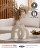 Nordic "Hug" Decorative Vase, Off-White
