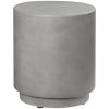 Faux Concrete End/Side Table