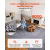 Durable Indoor Plush Area Rugs for High-Traffic Areas, 9 x 12 ft.