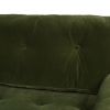 Nicholas 83.5" Mid-Century Modern Sofa, Olive Green Performance Velvet