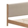 Hadi Beige Modern Queen Bed